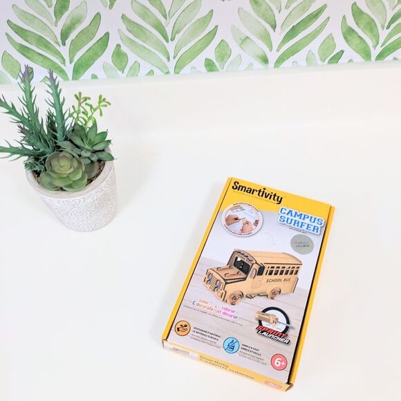 Smartivity Stem Wheels DIY Campus Surfer Bus Engineering Craft - Picture 3 of 10